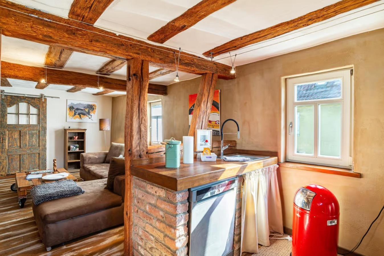 70 Qm Wohnung In Der Hofreite Gross Umstadt Bagian luar foto